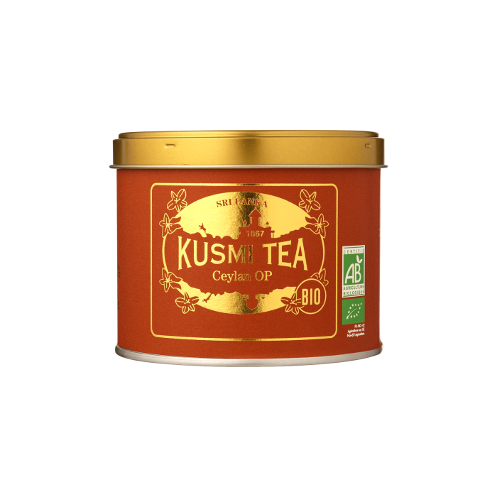 Чай чорний Цейлонський органічний 100г, Kusmi Tea