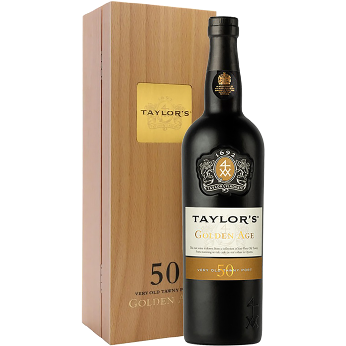 Портвейн Taylor's Taylor's Golden Age 50yo Tawny, wooden box / Тейлорс Голден Ейдж 50yo Тоні, дерев'яна коробка, 0.75 л