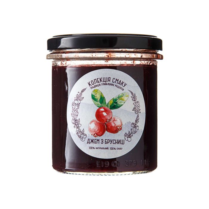 Джем з брусниці 330г, Колекція Смаку
