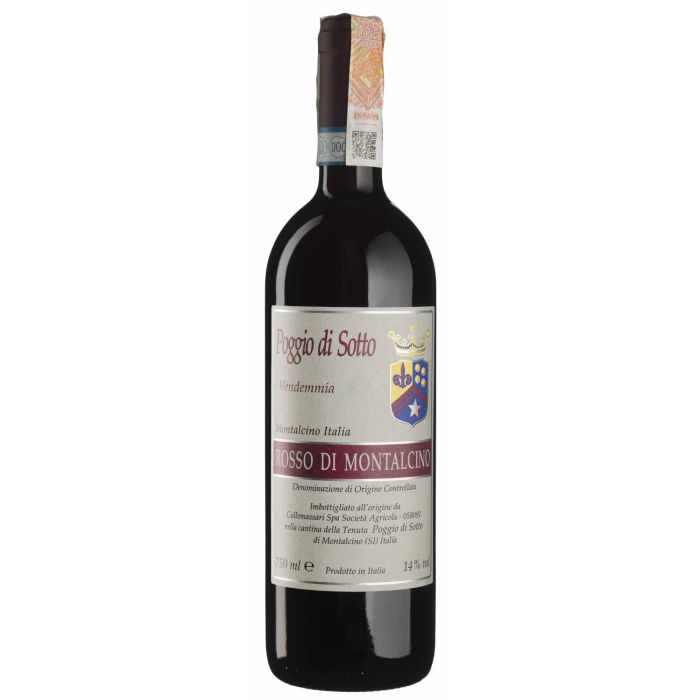 Вино Poggio di Sotto Rosso di Montalcino / Россо ді Монтальчіно 2018, червоне сухе, 0.75 л Вино Poggio di Sotto Rosso di Montalcino / Россо ді Монтальчіно 2018, червоне сухе, 0.75 л