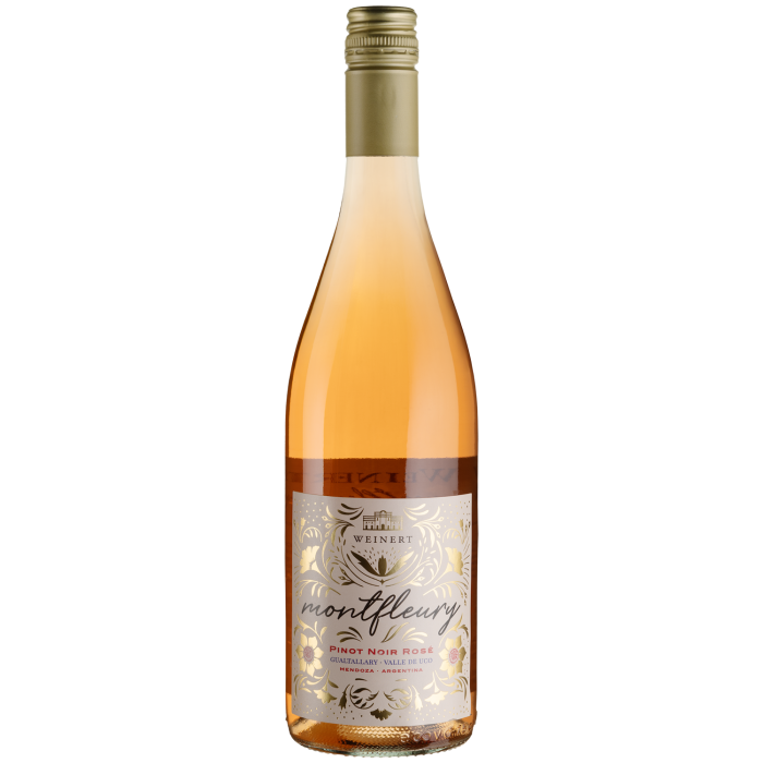 Вино Weinert Montfleury Pinot Noir Rose / Монфльорі Піно Нуар Розе, рожеве сухе, 0.75 л