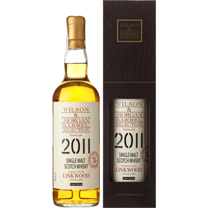 Віскі Wilson & Morgan Linkwood Patricius Cask, 0.7 л