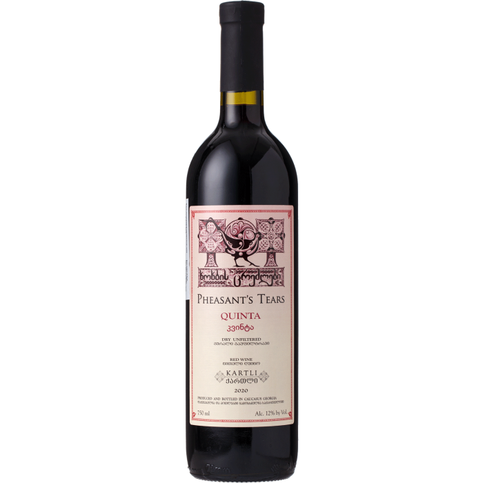 Вино Pheasant's Tears Quinta / Квінта 2020, червоне сухе, 0.75 л Вино Pheasant's Tears Quinta / Квінта 2020, червоне сухе, 0.75 л