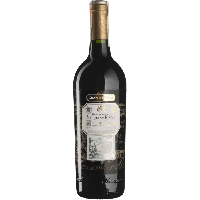 Вино Marques de Riscal Marques de Riscal Gran Reserva / Маркіз де Ріскаль Гран Резерва 2017, червоне сухе, 0.75 л
