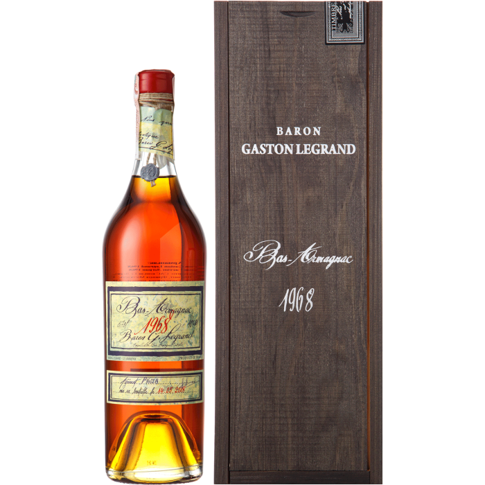 Арманьяк Baron Gaston Legrand Bas Armagnac 1968 1968, 0.7 л
