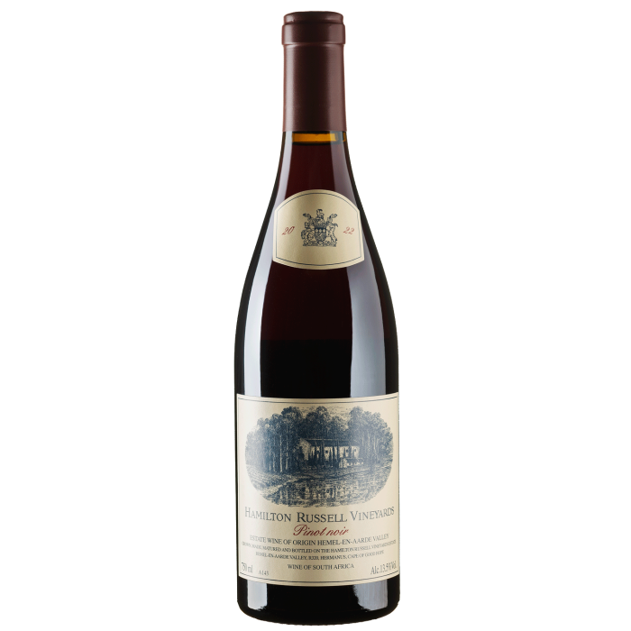 Вино Hamilton Russell Vineyards Hamilton Russell Vineyards Pinot Noir / Хамільтон Рассел Вайнярдс Піно Нуар 2022, червоне сухе, 0.75 л