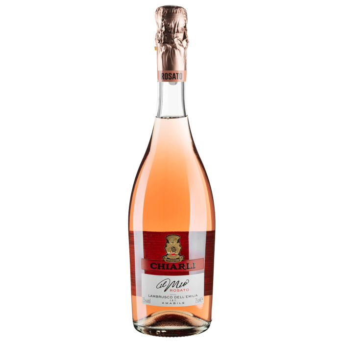 Ігристе Chiarli Lambrusco dell 'Emilia Rosato / Ламбруско дель 'Емілія Розато, рожеве, 0.75 л