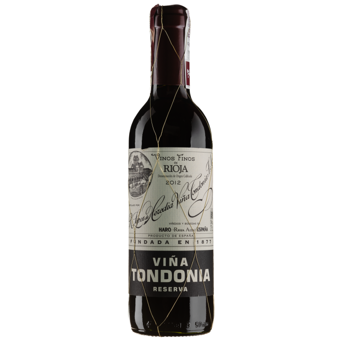 Вино Vina Tondonia Tinto Reserva / Тінто Резерва 2012, червоне сухе, 0.375 л