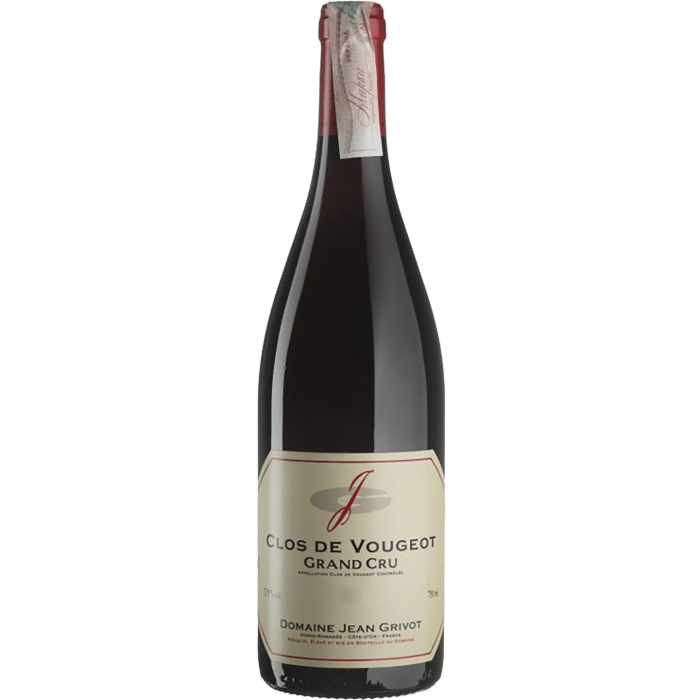 Вино Jean Grivot Clos de Vougeot / Кло де Вужо 2019, червоне сухе, 0.75 л