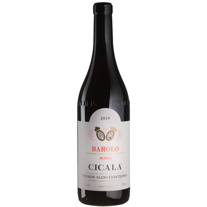 Вино Aldo Conterno Barolo Cicala / Бароло Чікала 2019, червоне сухе, 0.75 л