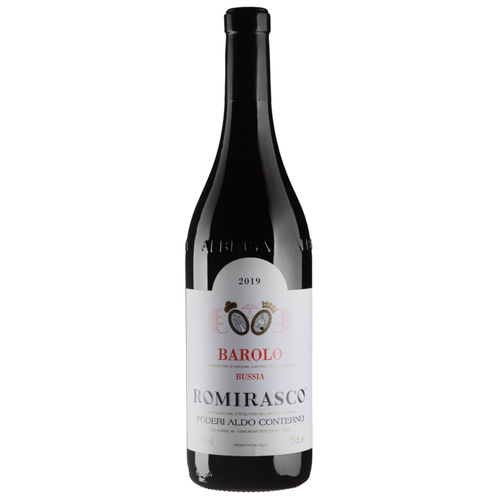 Вино Aldo Conterno Barolo Romirasco Bussia / Бароло Роміраско Буссіа 2019, червоне сухе, 0.75 л