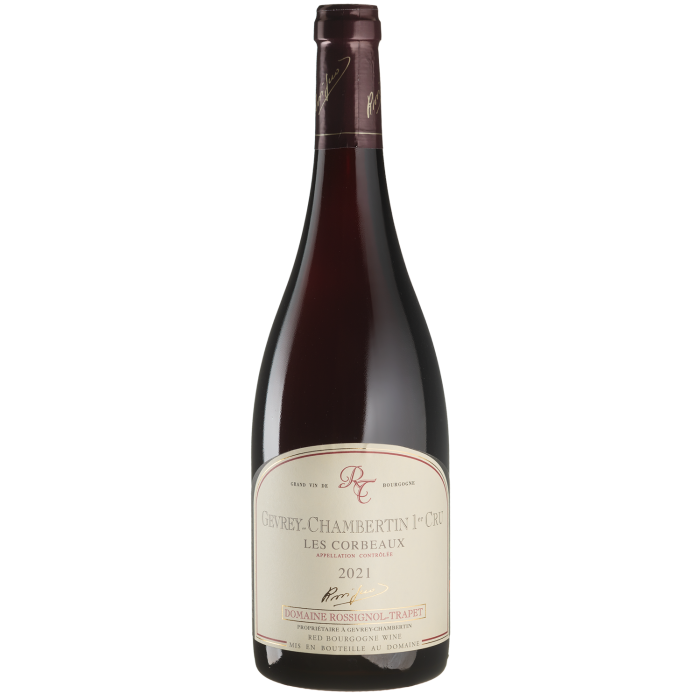 Вино Domaine Rossignol Trapet Gevrey-Chambertin 1er Cru Les Corbeaux / Жевре-Шамбертен Прем'єр Крю Лє Корбо 2021, червоне сухе, 0.75 л