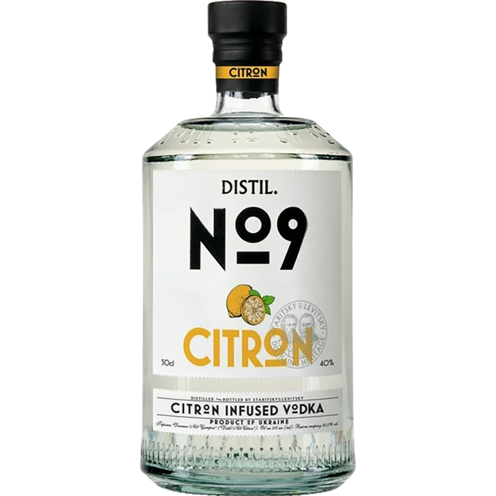 Горілка Distil №9 Citron, 0.5 л Горілка Distil №9 Citron, 0.5 л