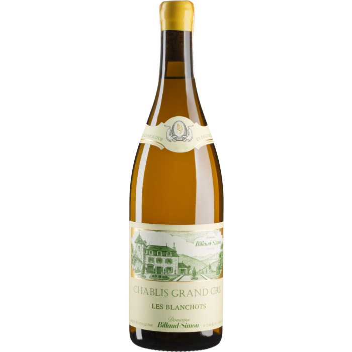 Вино Billaud-Simon Chablis Grand Cru Les Blanchots / Шаблі Гран Крю Лє Бланшо 2021, біле сухе, 0.75 л