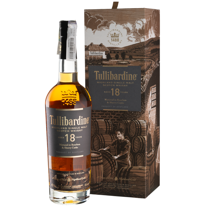 Віскі Tullibardine 18yo, 0.7 л