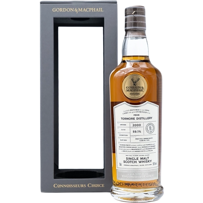 Віскі Gordon & MacPhail Tormore Connoisseurs Choice, gift box 2000, 0.7 л