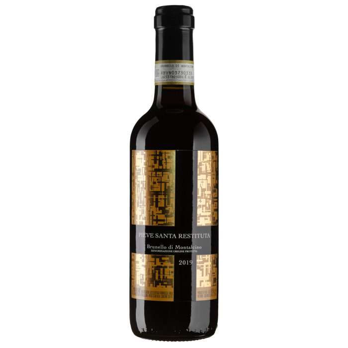 Вино Pieve Santa Restituta Brunello di Montalcino / Брунелло ді Монтальчіно 2019, червоне сухе, 0.375 л