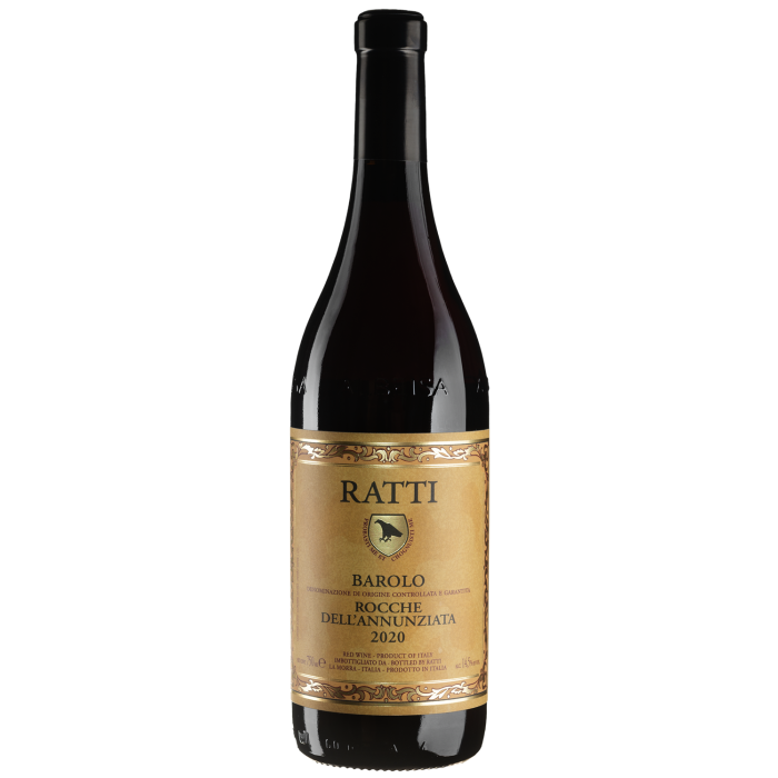 Вино Renato Ratti Barolo Rocche dell'Annunziata / Бароло Рокке дель Аннунціата 2020, червоне сухе, 0.75 л