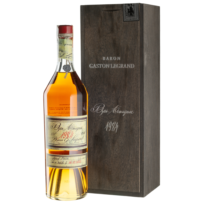 Арманьяк Baron Gaston Legrand Bas Armagnac 1984 1984, 0.7 л Арманьяк Baron Gaston Legrand Bas Armagnac 1984 1984, 0.7 л