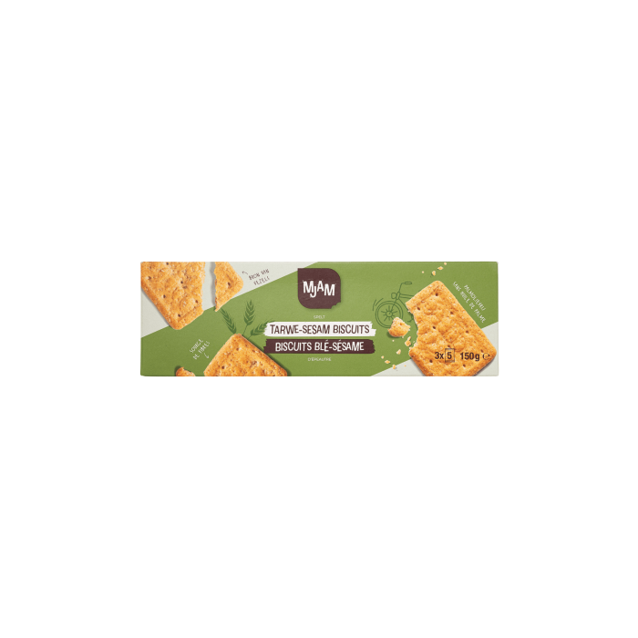 Печиво з кунжутом органічне 150г, MJAM