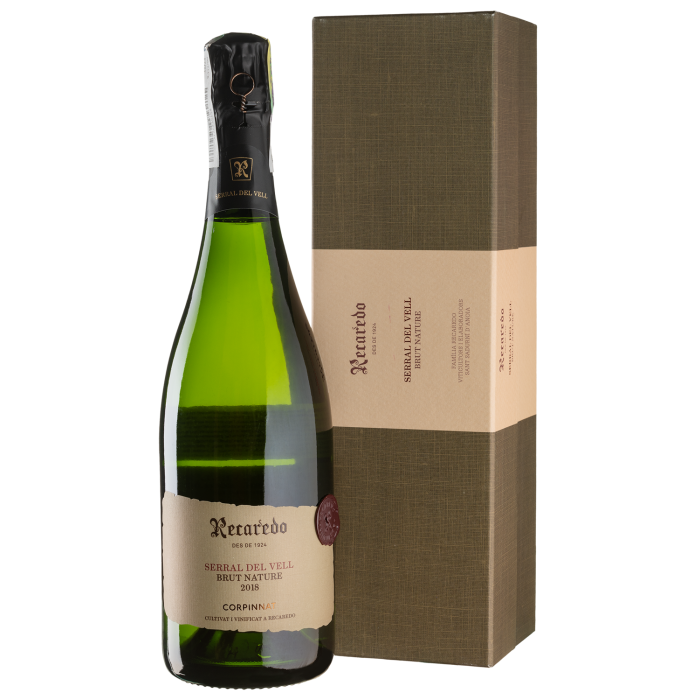 Ігристе Recaredo Serral del Vell Brut Nature, gift box / Серрал дель Велл Брют Натюр, подарункова коробка 2018, біле, 0.75 л Ігристе Recaredo Serral del Vell Brut Nature, gift box / Серрал дель Велл Брют Натюр, подарункова коробка 2018, біле, 0.75 л