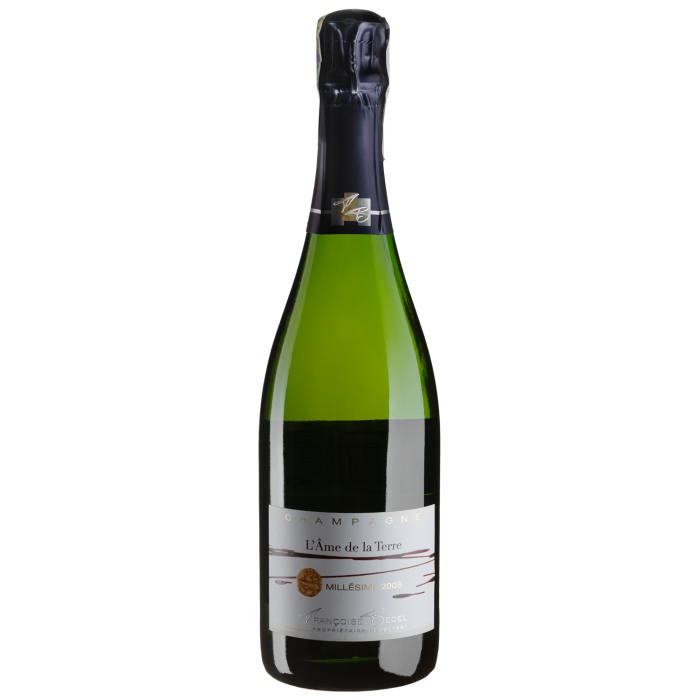 Шампанське Francoise Bedel L'Ame de la Terre / Л'ам де ла Тер 2008, біле, 0.75 л