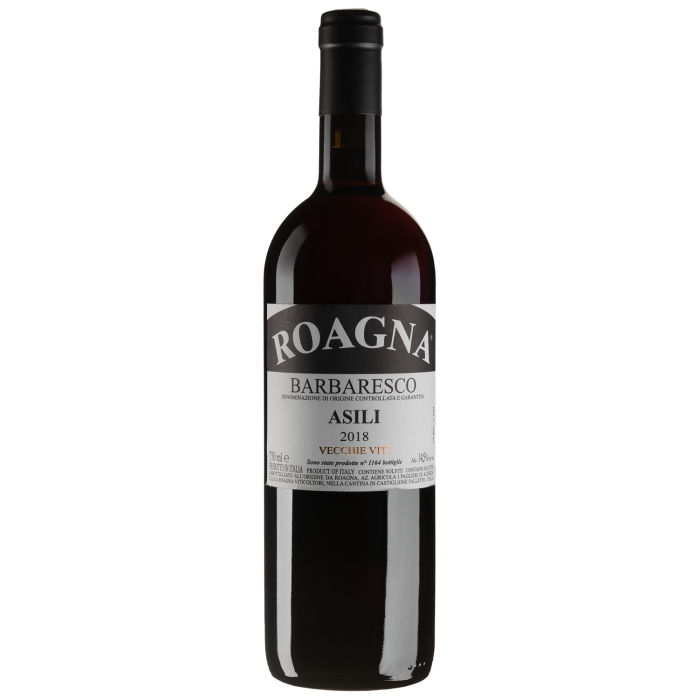 Вино Roagna Barbaresco Asili Vecchie Viti / Барбареско Азілі Веккьє Віті 2018, червоне сухе, 0.75 л