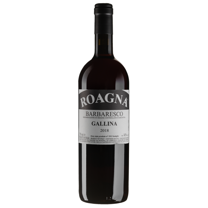 Вино Roagna Barbaresco Gallina / Барбареско Галліна 2018, червоне сухе, 0.75 л Вино Roagna Barbaresco Gallina / Барбареско Галліна 2018, червоне сухе, 0.75 л