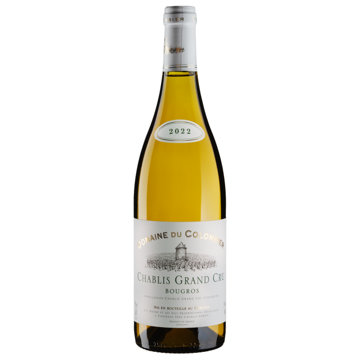 Вино Domaine Du Colombier Chablis Grand Cru Bougros / Шаблі Гран Крю Бугро 2022, біле сухе, 0.75 л
