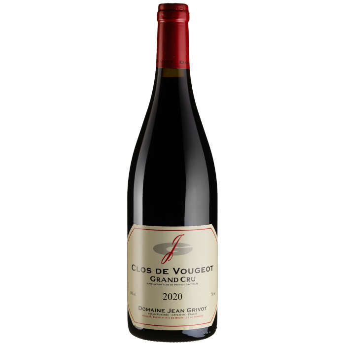Вино Jean Grivot Clos de Vougeot / Кло де Вужо 2020, червоне сухе, 0.75 л