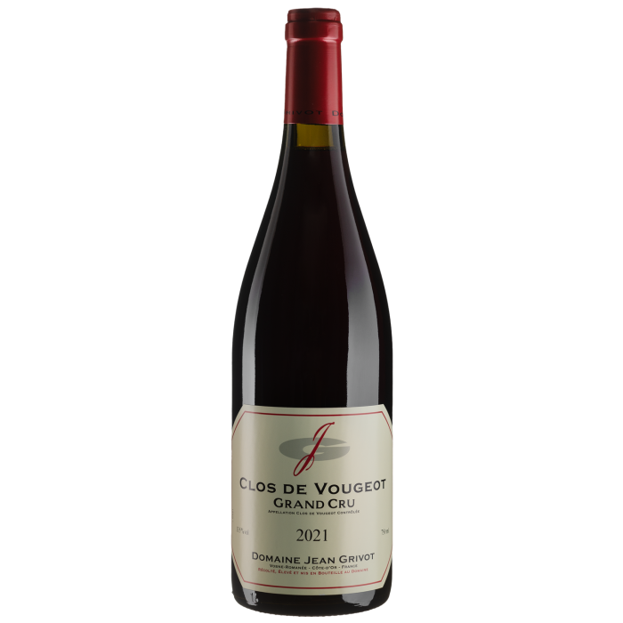 Вино Jean Grivot Clos de Vougeot / Кло де Вужо 2021, червоне сухе, 0.75 л