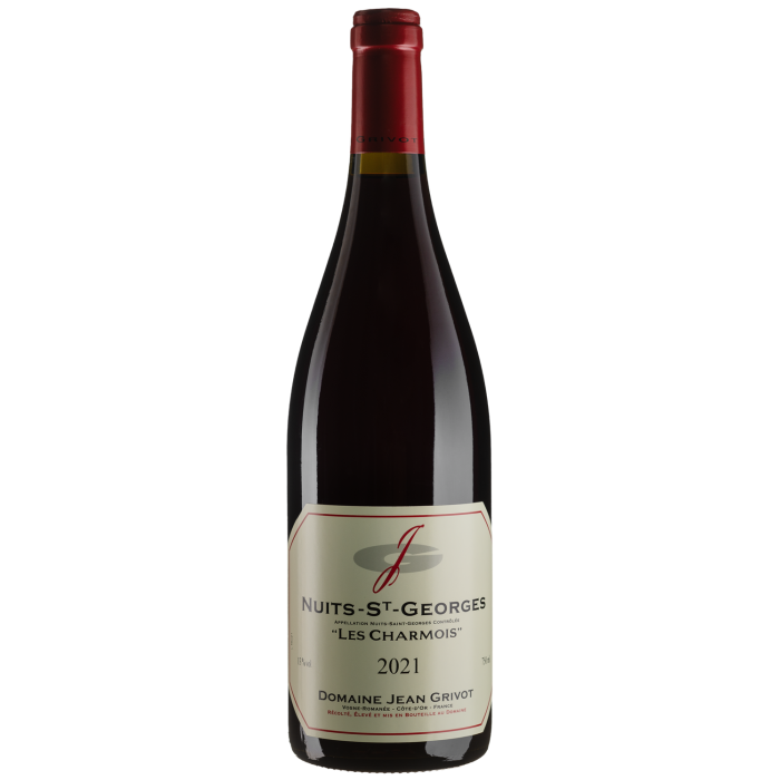 Вино Jean Grivot Nuits-Saint-Georges Les Charmois / Нюі Сен Жорж Ле Шармуа 2021, червоне сухе, 0.75 л