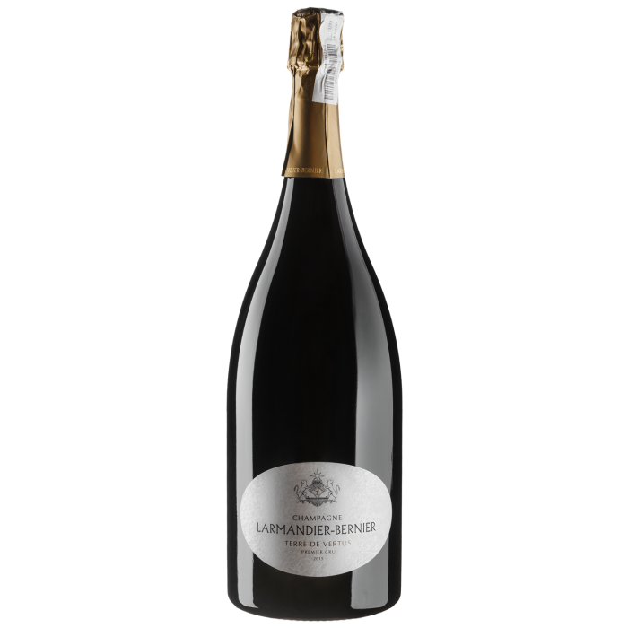 Шампанське Larmandier-Bernier Terre de Vertus Premier Cru Brut Nature / Тер де Вертус Прем'єр Крю Брют Натюр 2015, біле, 1.5 л