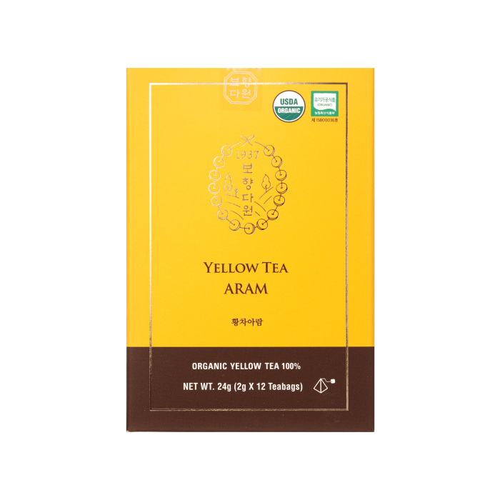Чай жовтий органічний 12х2г, Bohyang Tea