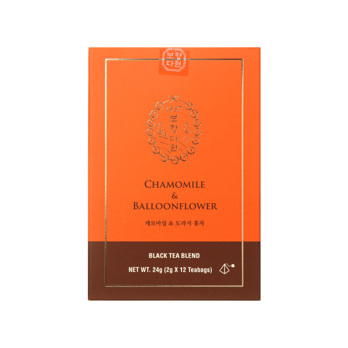Чай чорний Ромашка та корінь платикодону 12х2г, Bohyang Tea