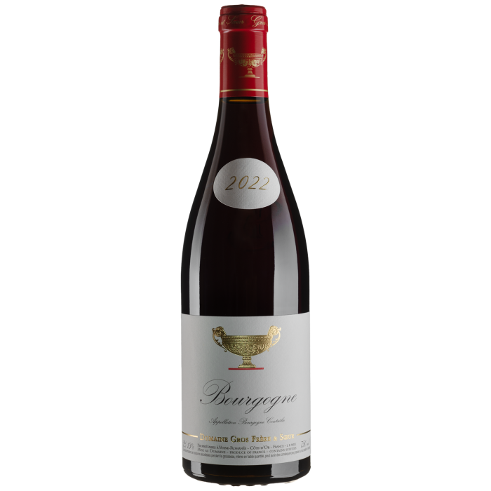 Вино Gros Frere et Soeur Bourgogne / Бургонь 2022, червоне сухе, 0.75 л