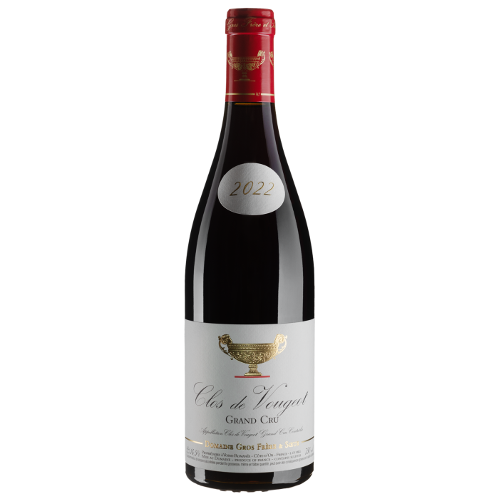 Вино Gros Frere et Soeur Clos-Vougeot / Кло-Вужо 2022, червоне сухе, 0.75 л