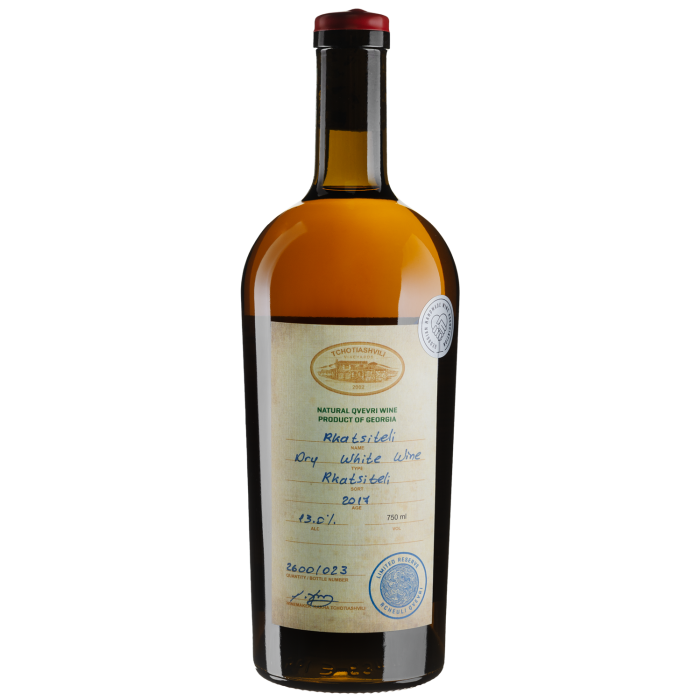 Вино Tchotiashvili Rkatsiteli Reserve / Ркацителі Резерв 2017, біле сухе, 0.75 л