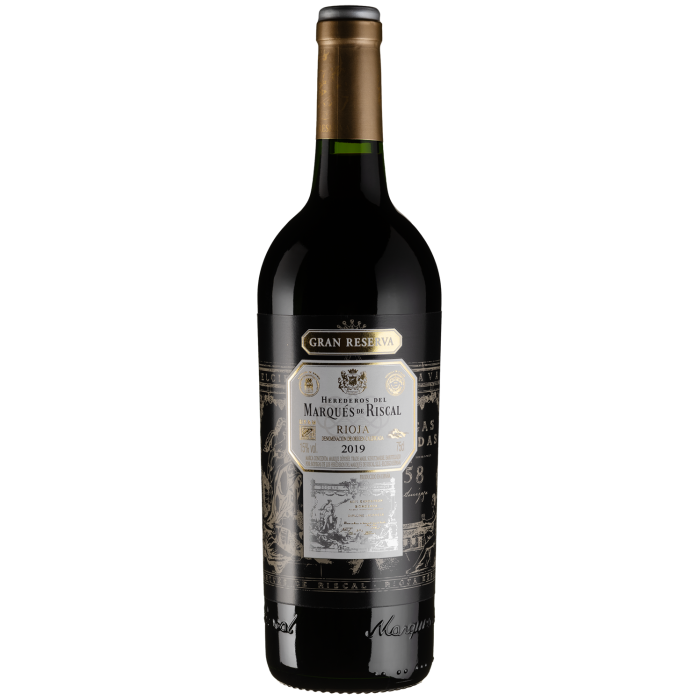 Вино Marques de Riscal Marques de Riscal Gran Reserva / Маркіз де Ріскаль Гран Резерва 2019, червоне сухе, 0.75 л
