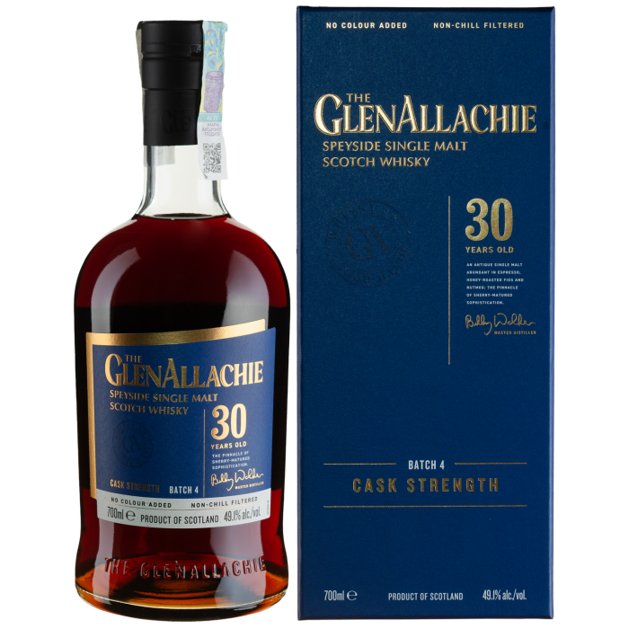 Віскі GlenAllachie 30yo (Batch 4), 0.7 л