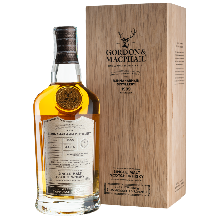 Віскі Gordon & MacPhail Bunnahabhain Connoisseurs Choice, gift box 1989, 0.7 л