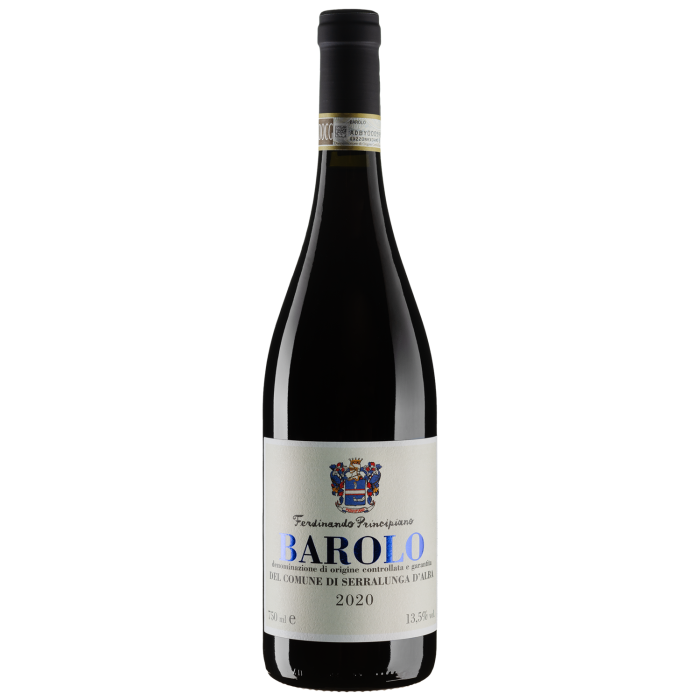 Вино Ferdinando Principiano Barolo DOCG del Comune di Serralunga / Бароло DOCG дель Комуне ді Серралунга 2020, червоне сухе, 0.75 л Вино Ferdinando Principiano Barolo DOCG del Comune di Serralunga / Бароло DOCG дель Комуне ді Серралунга 2020, червоне сухе, 0.75 л