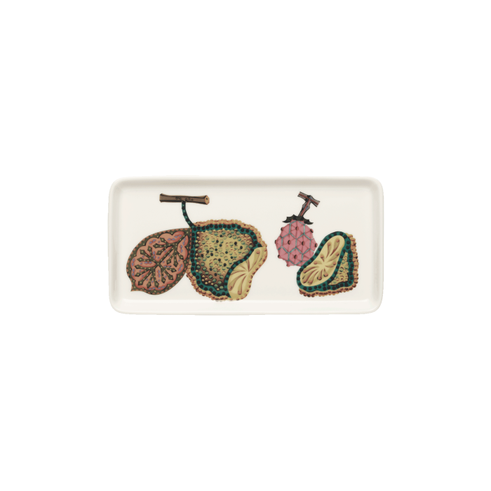 Тарілка прямокутна з малюнком Сато Sato 12х24см Taika, iittala