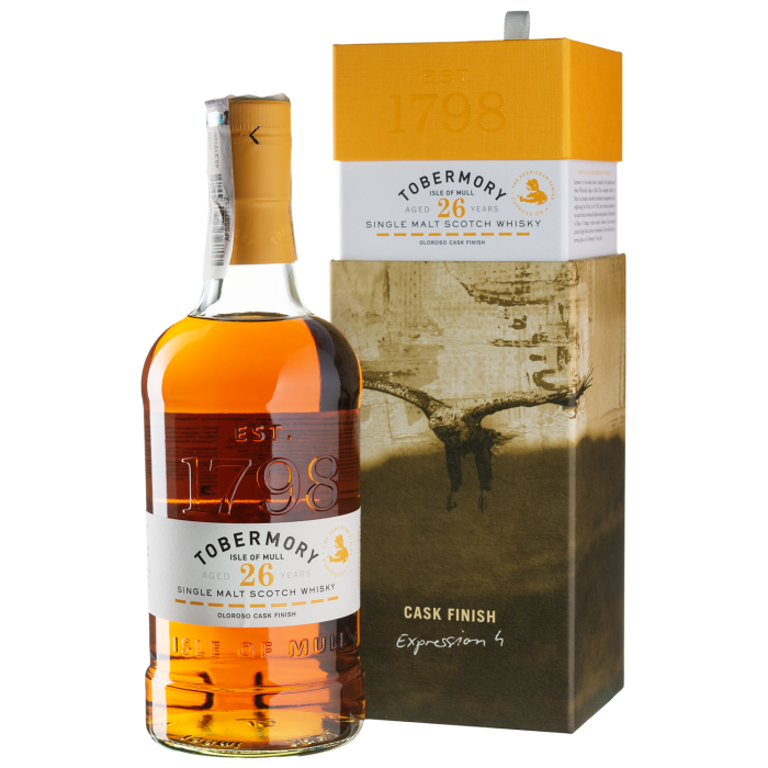 Віскі Tobermory 26yo Oloroso Cask Finish, gift box, 0.7 л