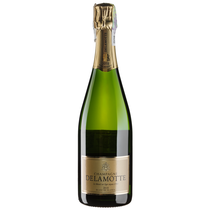 Шампанське Delamotte Blanc de Blancs / Блан де Блан 2018, біле, 0.75 л