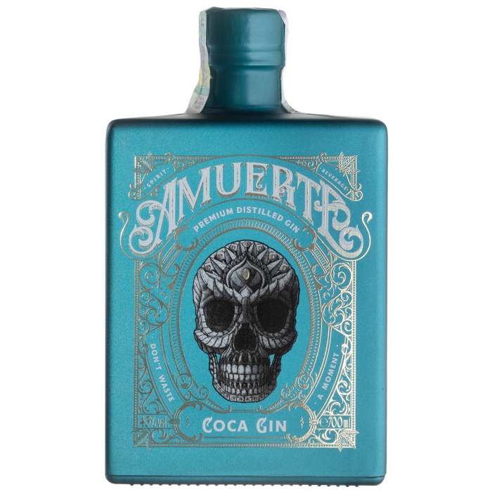 Джин Amuerte Coca Leaf Gin Green Edition, 0.7 л Джин Amuerte Coca Leaf Gin Green Edition, 0.7 л
