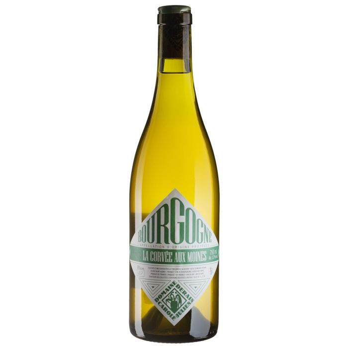 Вино Domaine Derain Bourgogne Blanc La Corvee aux Moines / Бургонь Блан Ля Корві о Муан, біле сухе, 0.75 л Вино Domaine Derain Bourgogne Blanc La Corvee aux Moines / Бургонь Блан Ля Корві о Муан, біле сухе, 0.75 л