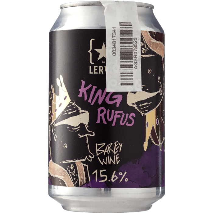 Пиво Lervig King Rufus, 0.33 л Пиво Lervig King Rufus, 0.33 л
