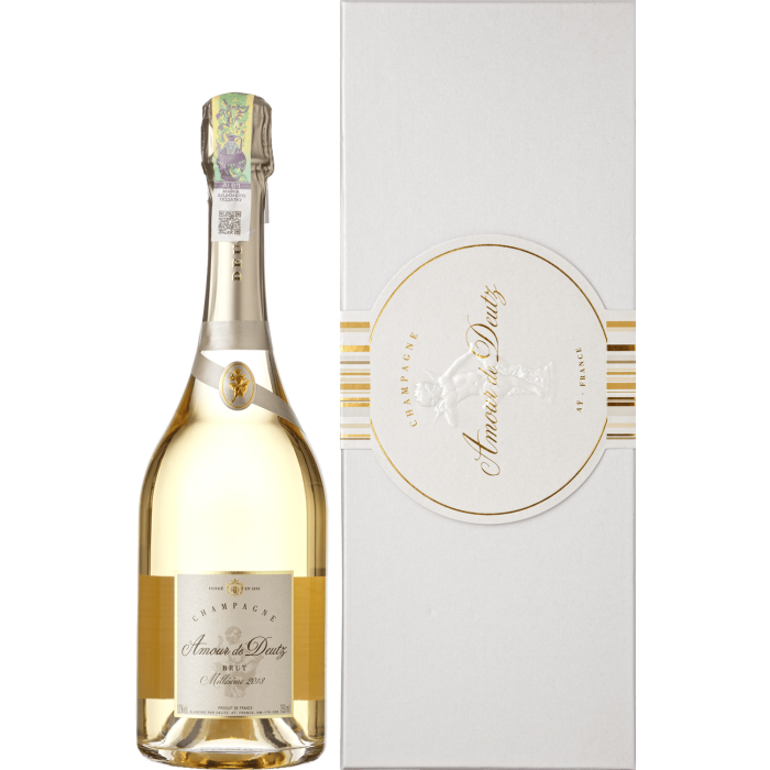 Шампанське Deutz Amour de Deutz, gift box / Амур де Детц, подарункова коробка 2013, біле, 0.75 л Шампанське Deutz Amour de Deutz, gift box / Амур де Детц, подарункова коробка 2013, біле, 0.75 л