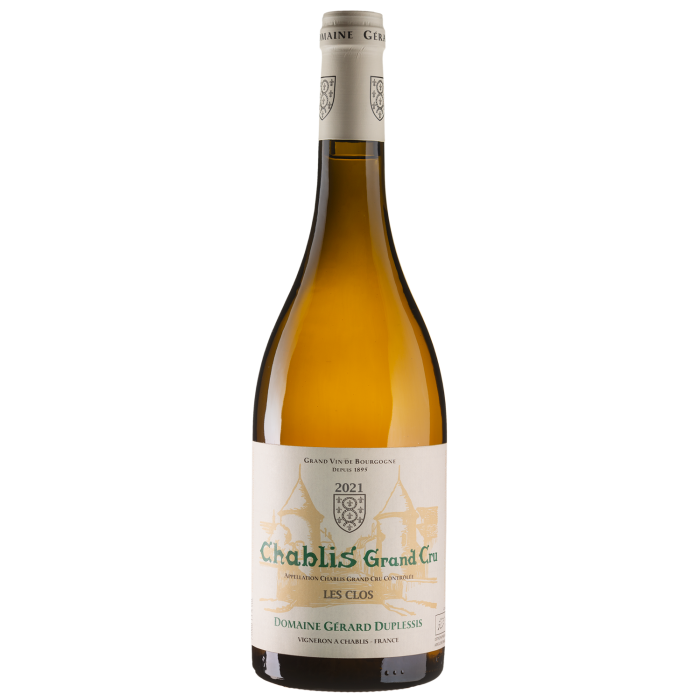 Вино Gerard Duplessis Chablis Grand Cru Les Clos / Шаблі Гран Крю Ле Кло 2021, біле сухе, 0.75 л